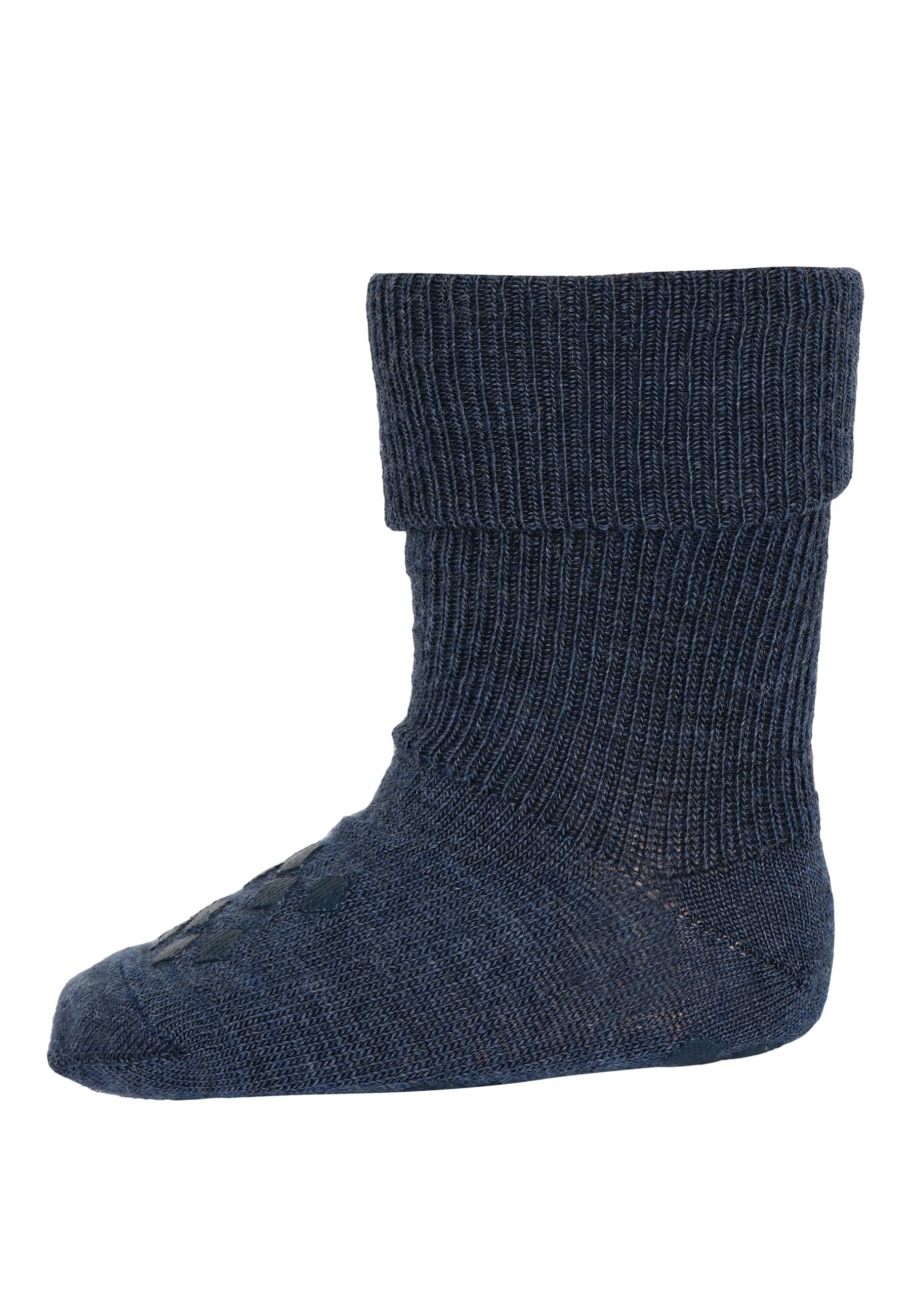 Rio wool anti-slip sokkar - Navy