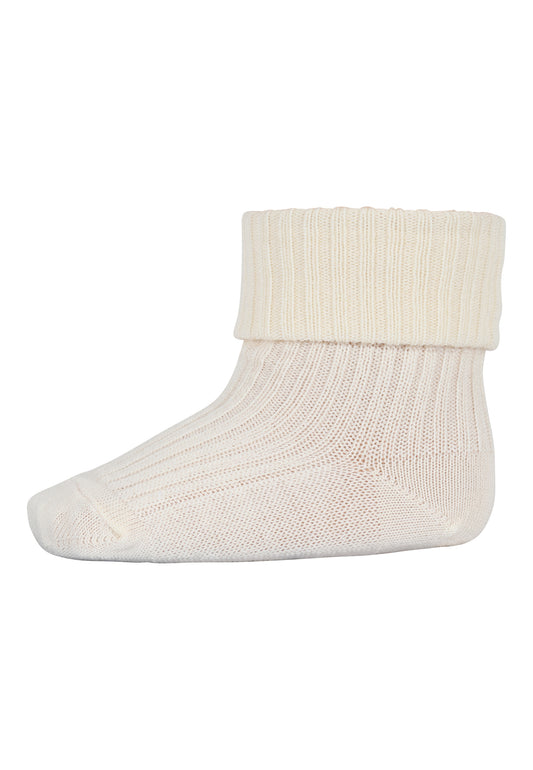 Hilde baby wool sokkar - Off white