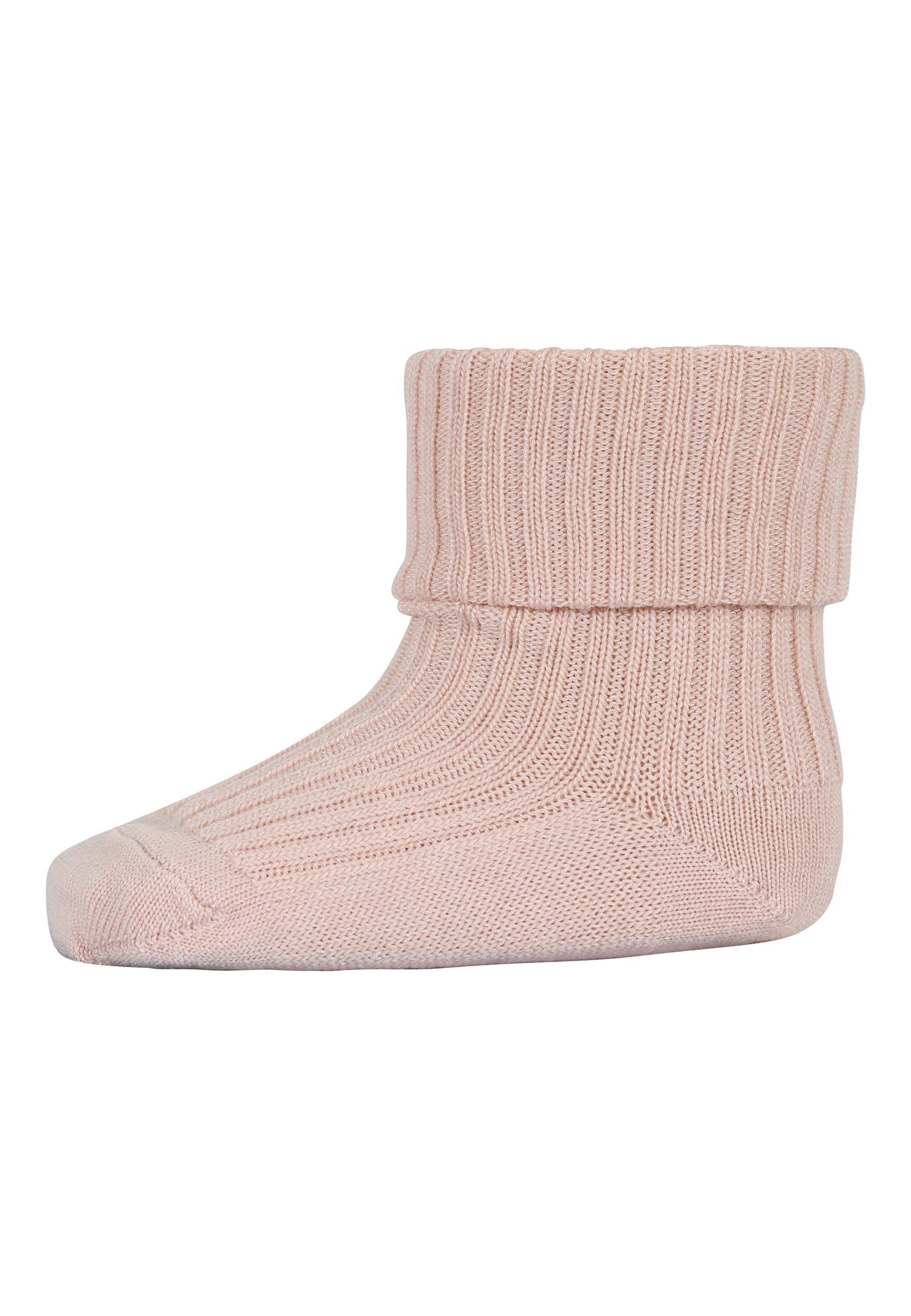 Hilde baby wool sokkar - Rose Dust