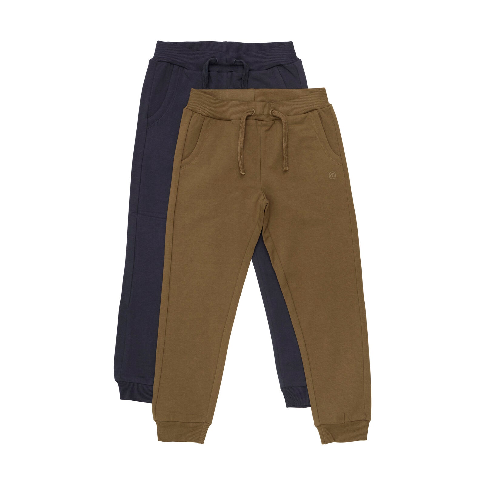 Joggingbuxur 2pk - Sepia