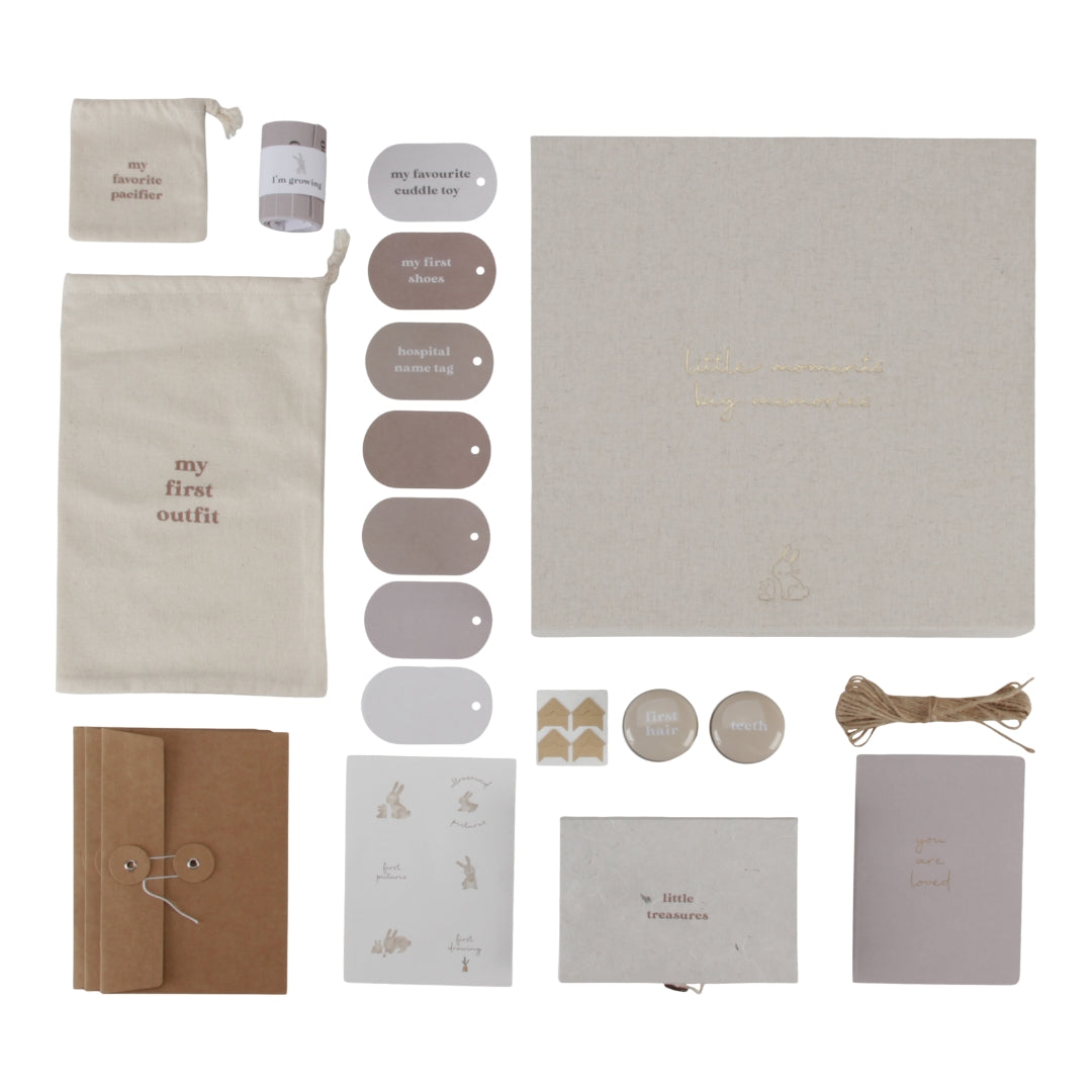 Minningarkassi - Newborn Neutrals