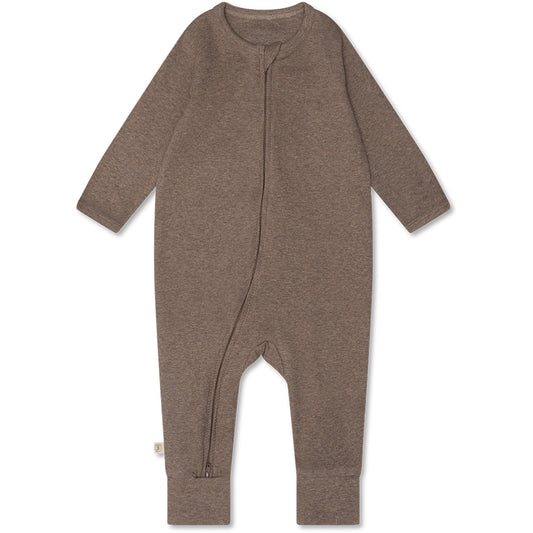 Náttgalli, Cathie onesie - Brown melange