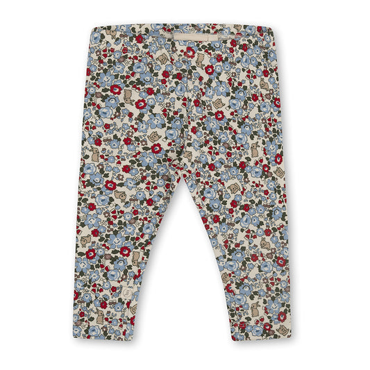 Leggings - Flora bunnies rouge