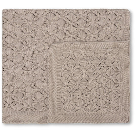 Teppi, knitted blanket - Peyote