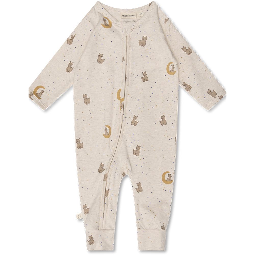 Náttgalli, Mathie onesie - Alpaca star