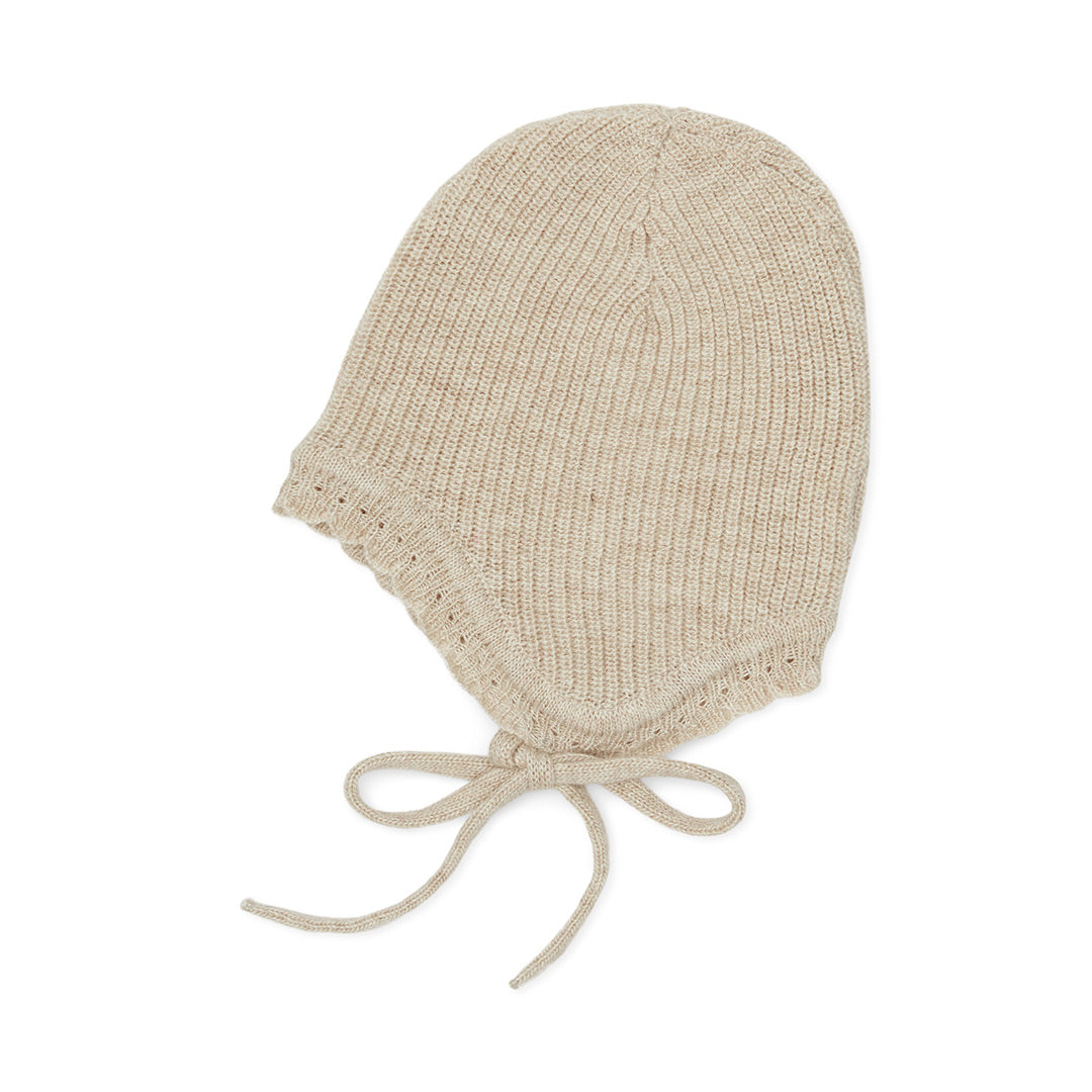 Húfa, Potia Baby Bonnet - Brown Melange