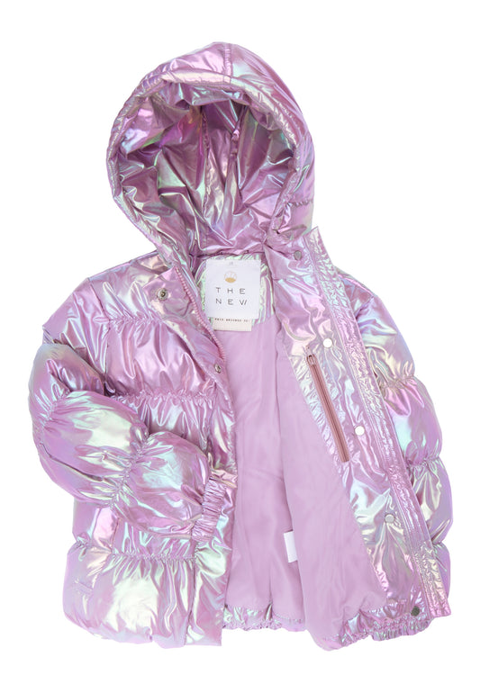 Úlpa, Lula puffer jacket - Orchid Haze