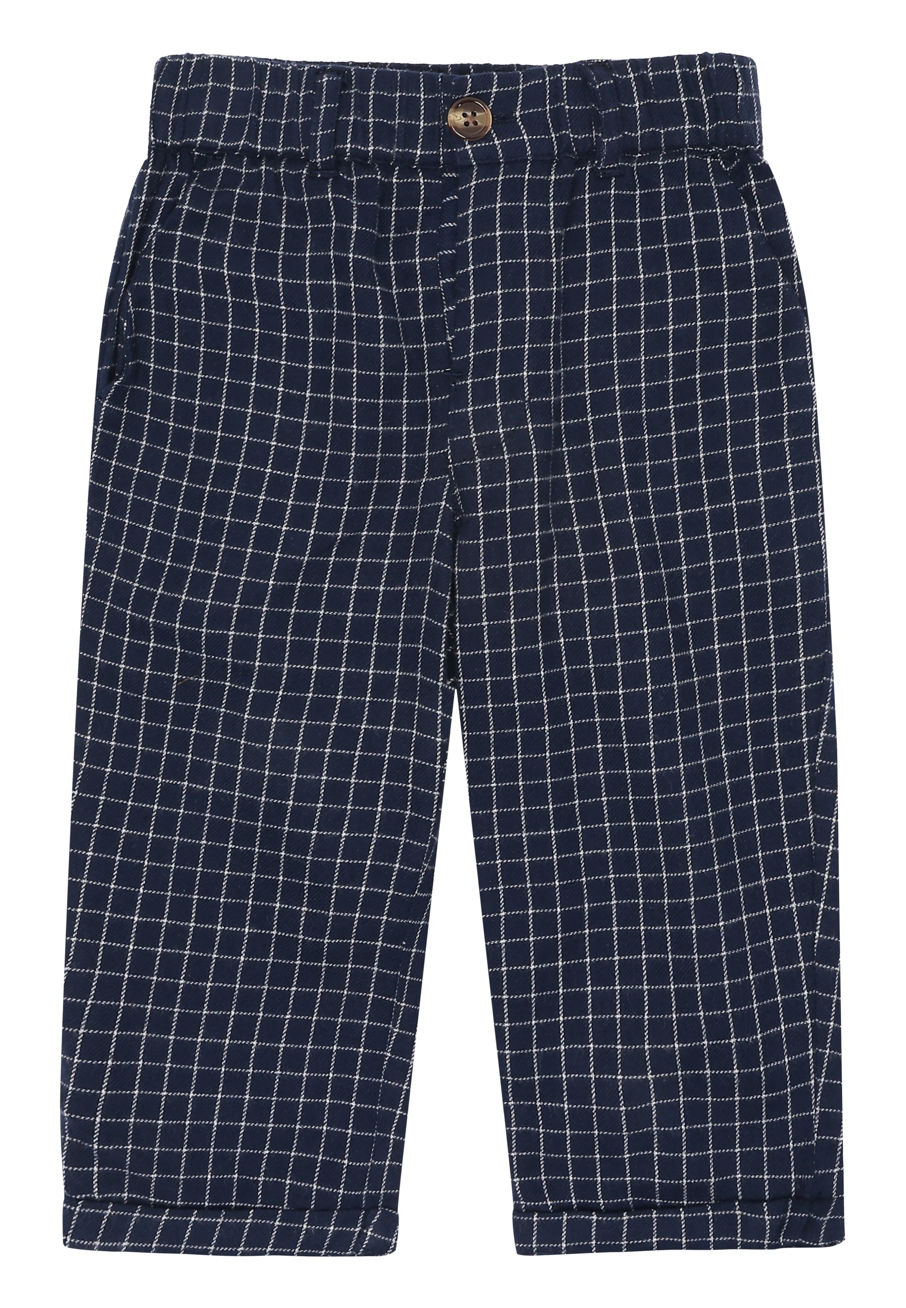 Chinos buxur, Loke - Navy Blazer Check