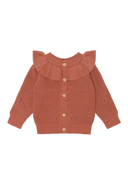 Peysa, Olly cardigan - Cedar Wood