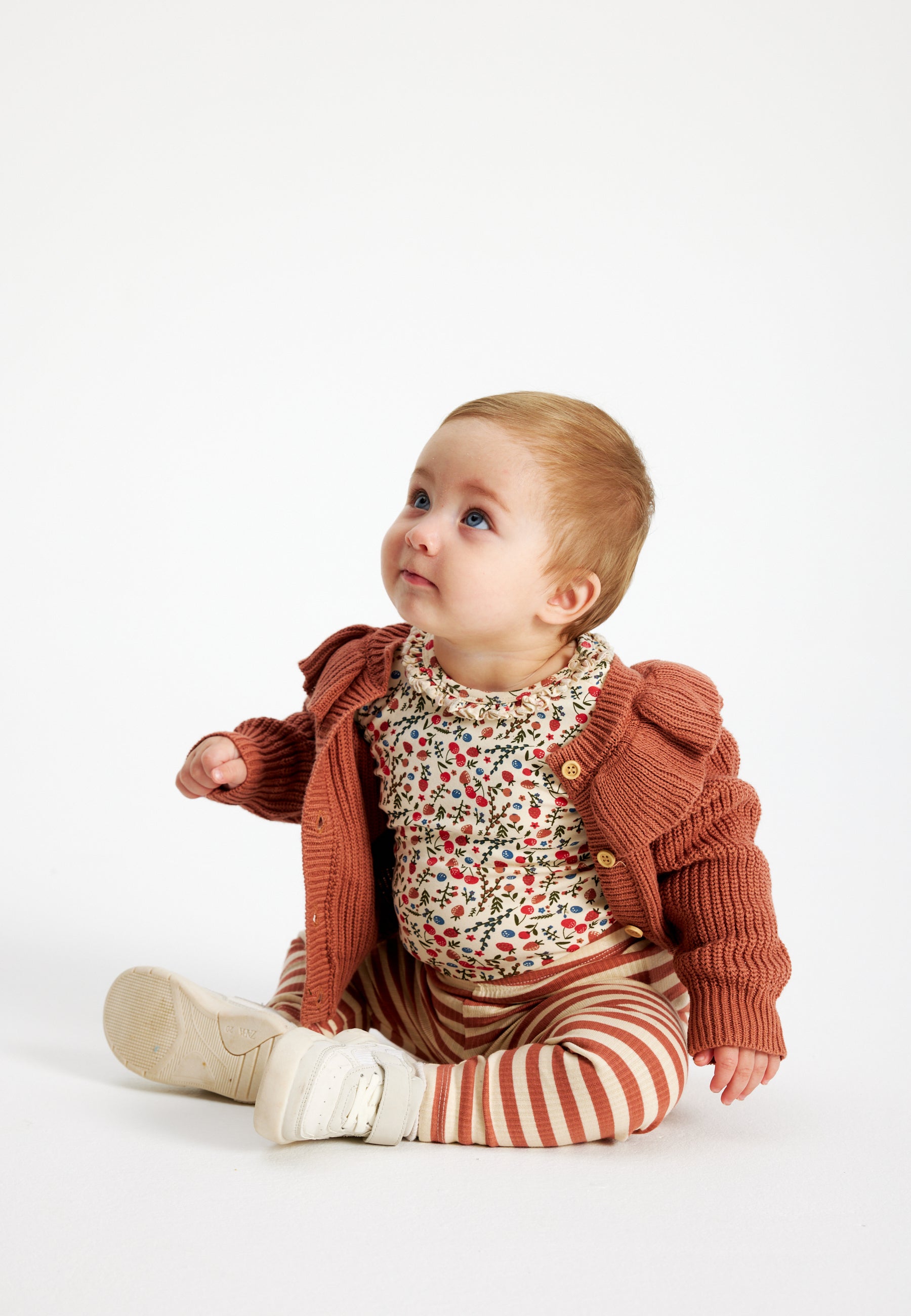 Peysa, Olly cardigan - Cedar Wood