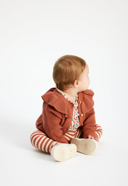 Peysa, Olly cardigan - Cedar Wood