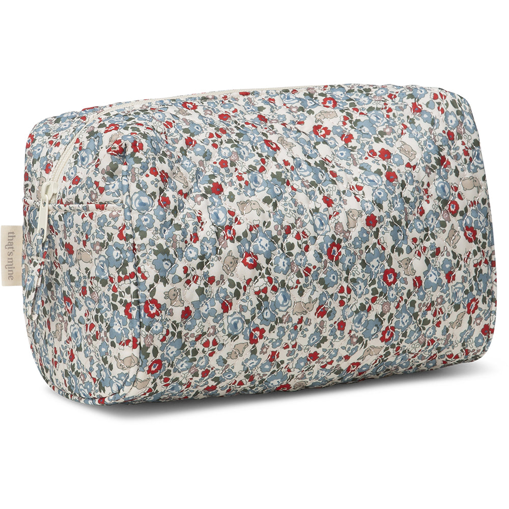 Snyrtitaska, toilet bag - Flora bunnies rouge