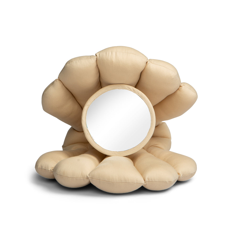 Spegill, Baby mirror toy - Beige