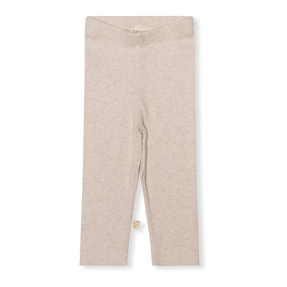 Leggings, Cana - Light Brown Melange